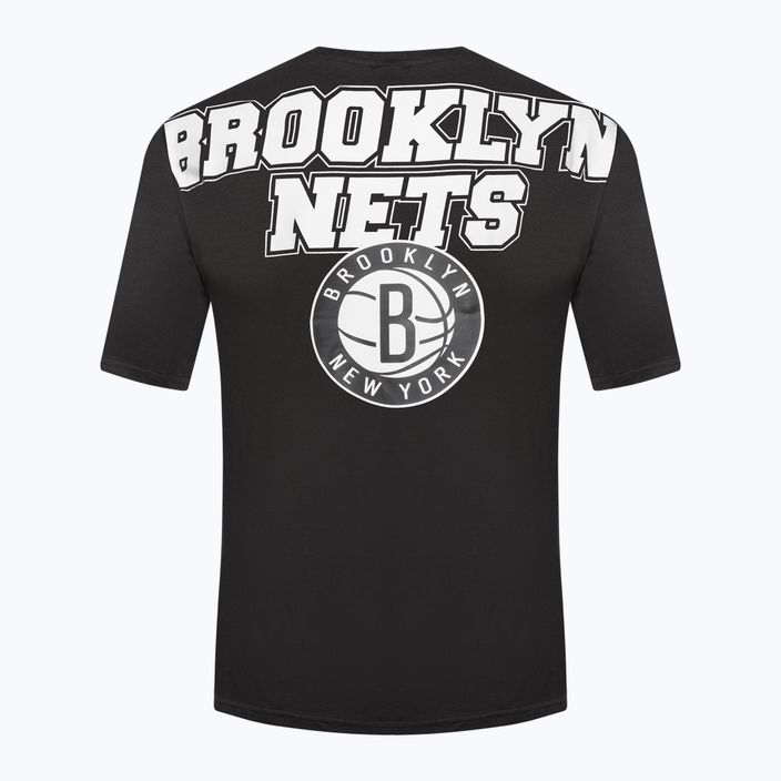 Uomo New Era NBA Large Graphic BP OS Tee Brooklyn Nets nero 8